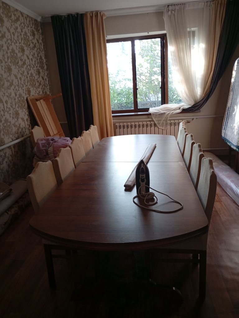 Стол с стульями 3,5 метр
