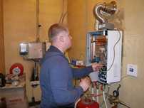 Установка газовых котлов, бойлеров, газовых колонок, чистка труб,