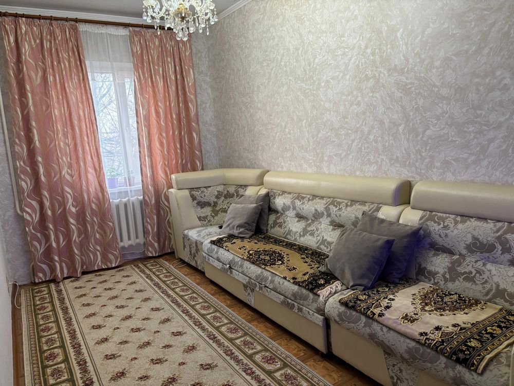 Продается 3-комнатная квартира, 80 м², мкр. Карасу, Тараз