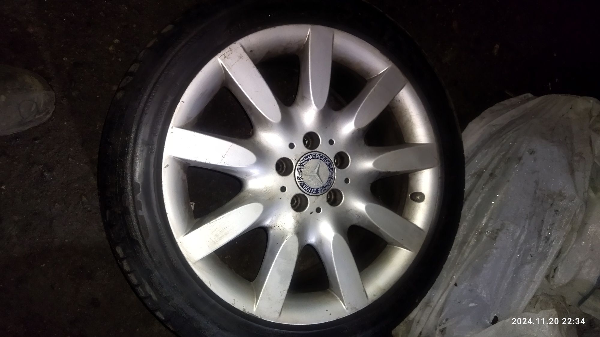 Диск Мерседес W140 5x112 R18 оригинал