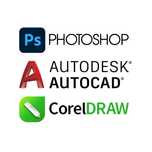 Adobe Photoshop Lightroom Premiere Pro InDesign illustrator Corel Draw