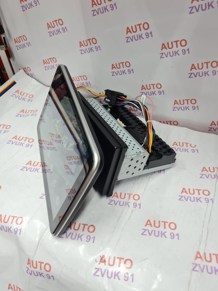 Магнитола 1дин Андроид 10" с Поворотом!!! Магнитафон Мафон