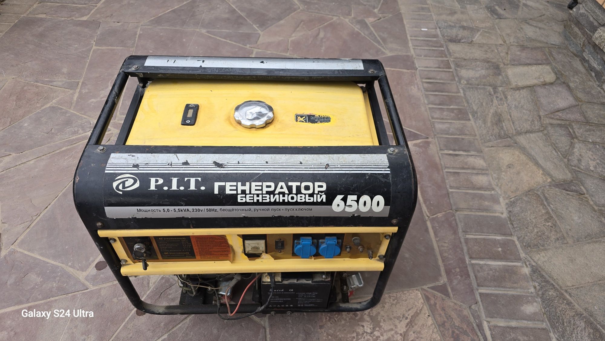 Продам генератор 6500 кВт