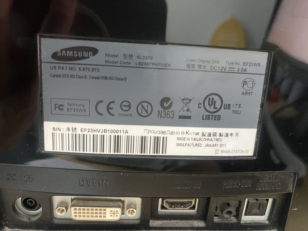 Монитор Samsung 23” (S23B350)