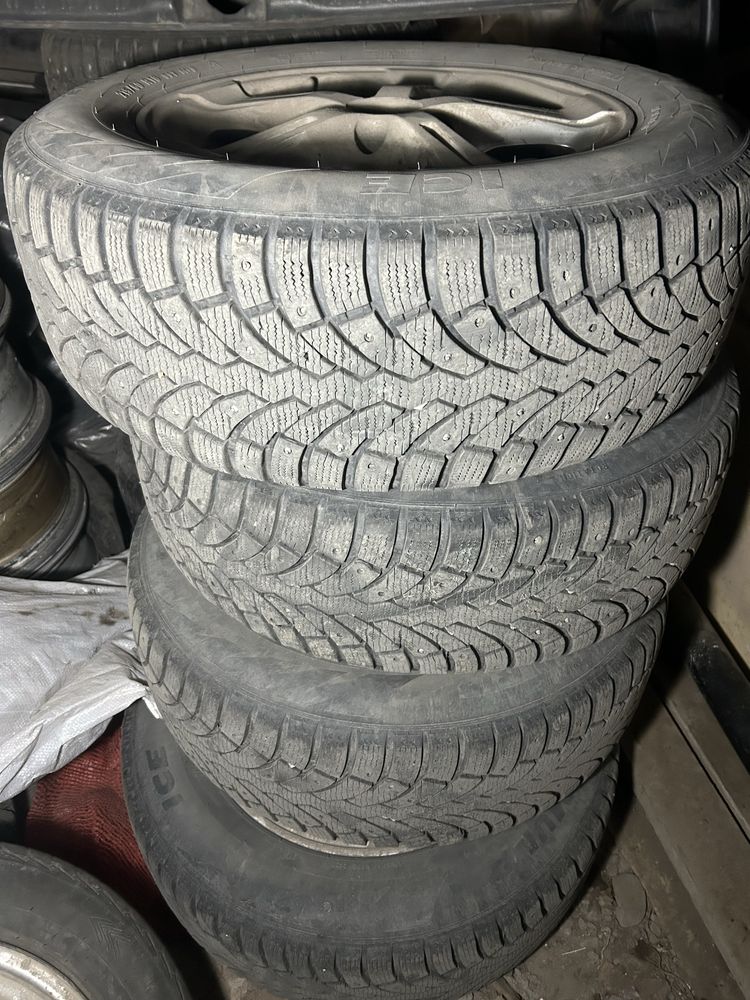 Продам диски и шины, разболтовка 112*5