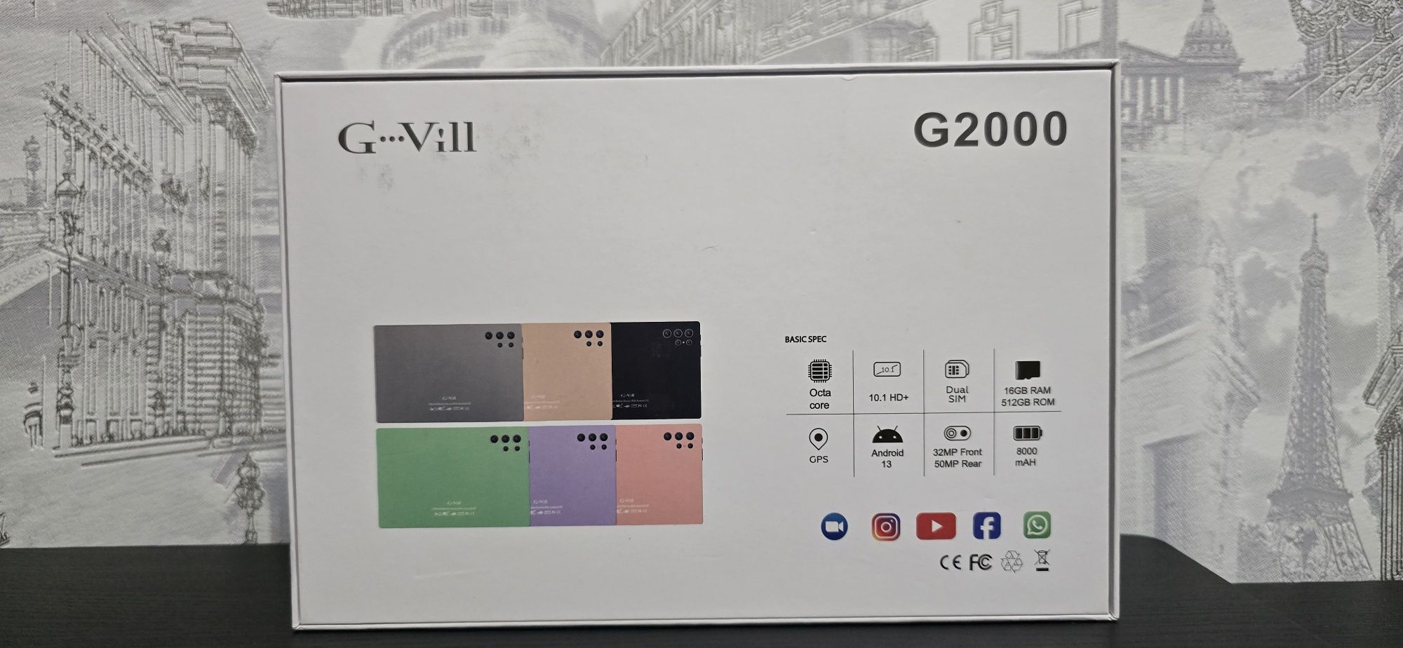 Планшет G Vill 2000