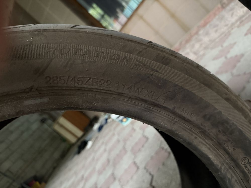 Летние шины delmax 285/45/22