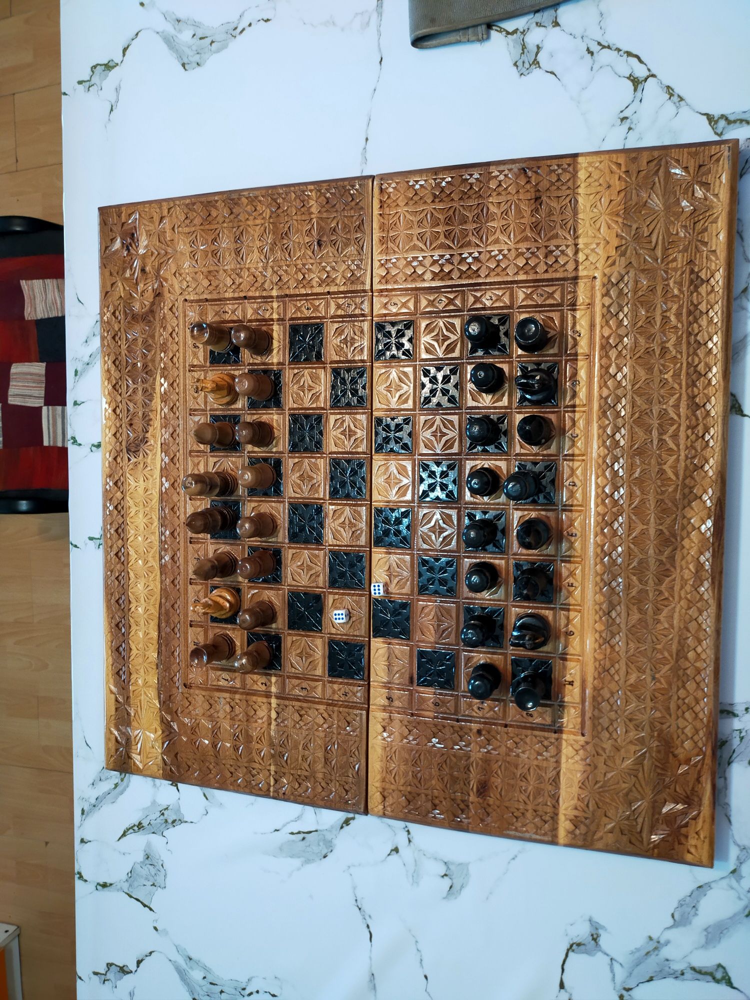 Шахмат 3в1 нарды