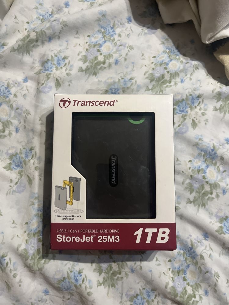 Внешний накопитель 1tb Transcend