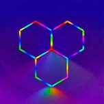 Комплект светодиодных RGB светильников RG-05