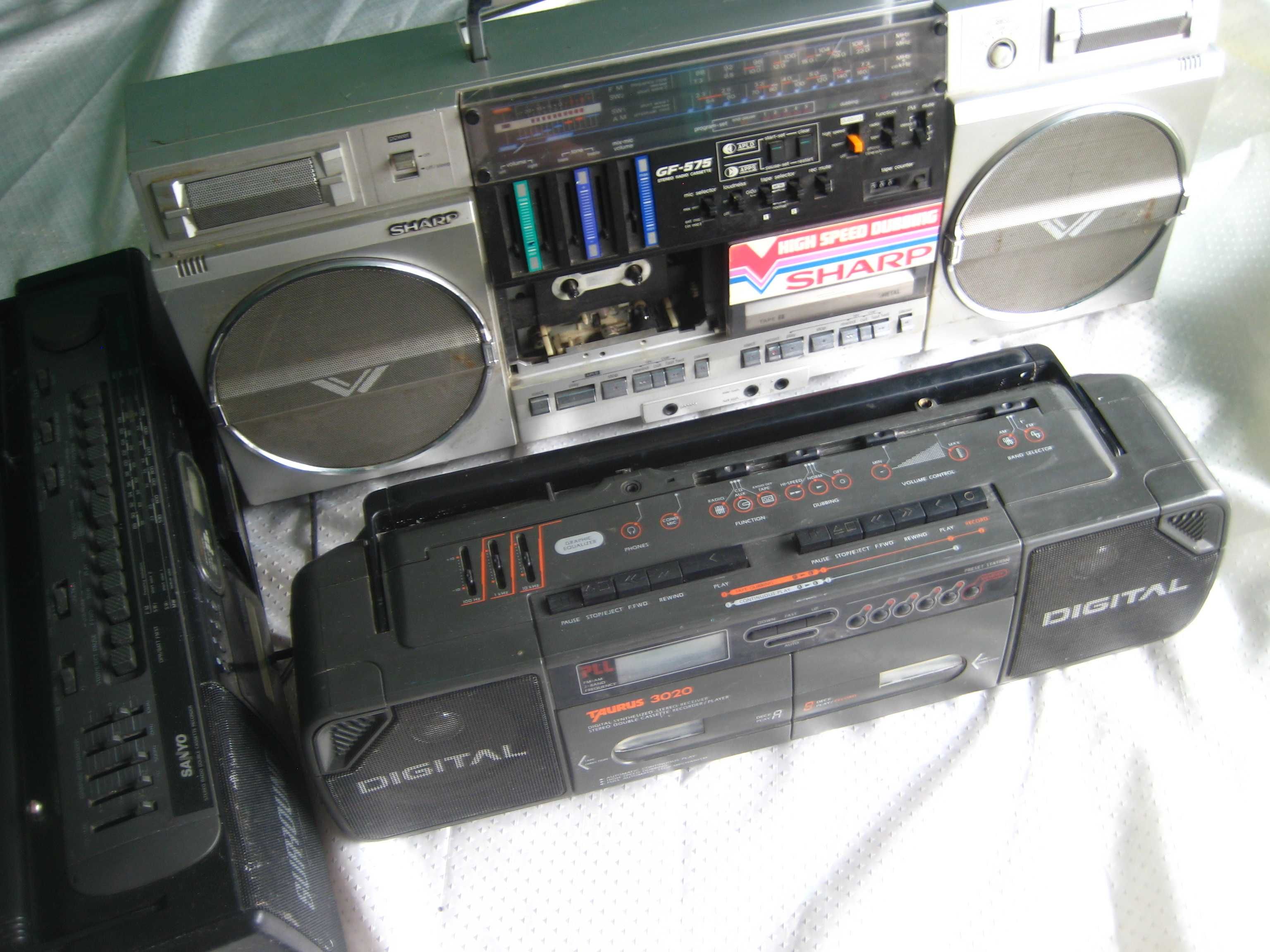 Большой Радио Кассетник Sharp GF 576 ЯПОНИЯ ОРИГИНАЛ 1970-х СССР