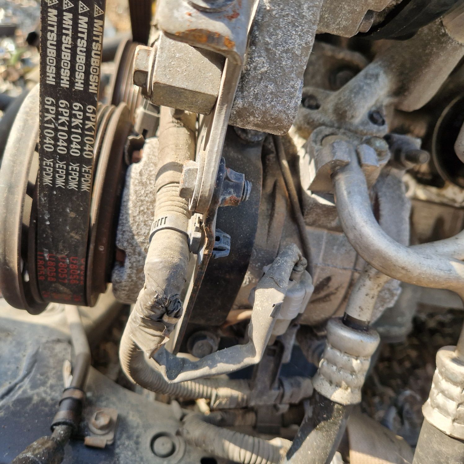 Компрессор кондиционера 1mz, на lexus rx300, rx330, highlander