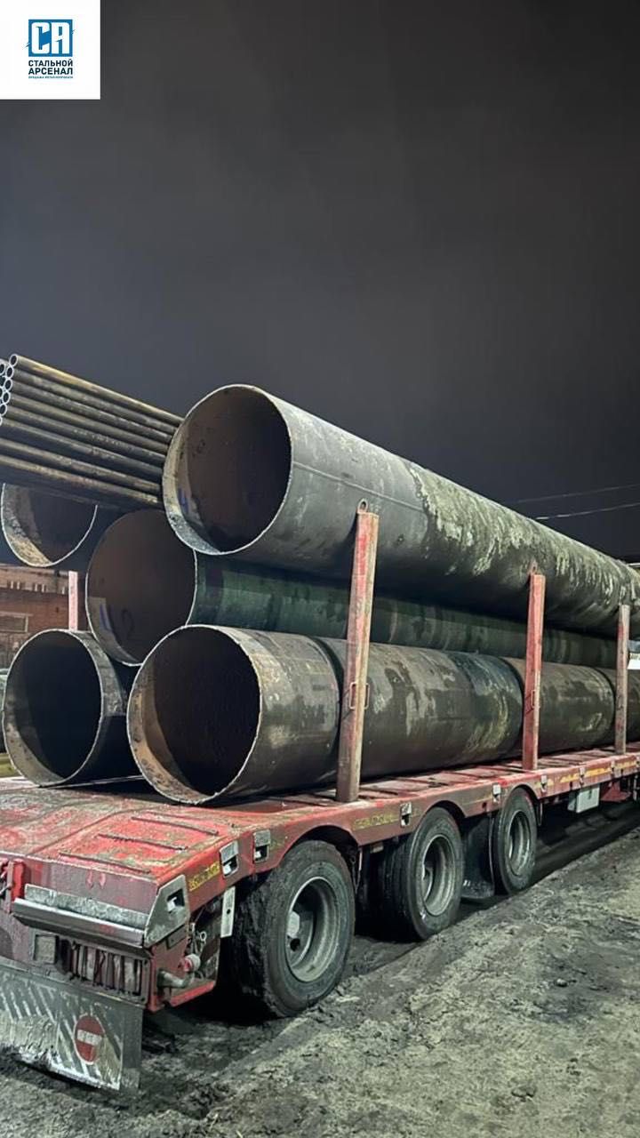 Труба стальная 820 электросварная бу восстановленная Атырау по ГОСТу