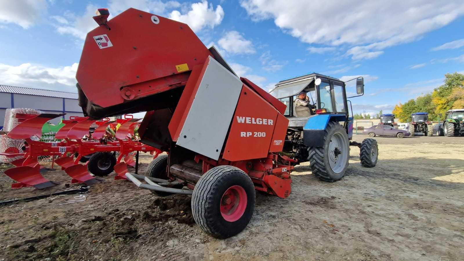 Пресс-подборщик рулонный Welger RP 200 б/у с Европы