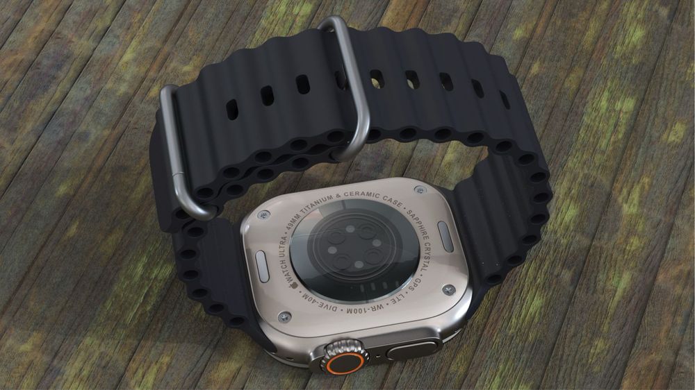 Apple Watch Ultra 49mm “Titan Ocean Band” A1234.