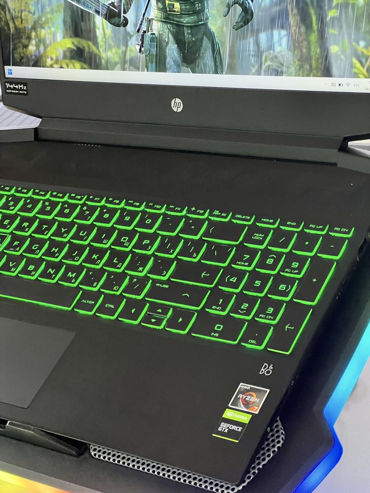 HP Pavilion | Ryzen 7 3750H | ОЗУ 16Gb | GTX 1660Ti 6Gb