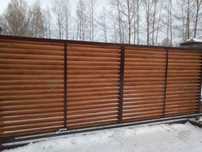 Забор жалюзи еврозабор