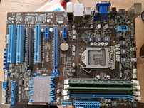 Продам мат.плату Asus P8Z77-V LX с двумя плашками 8GB ОЗУ DDR3