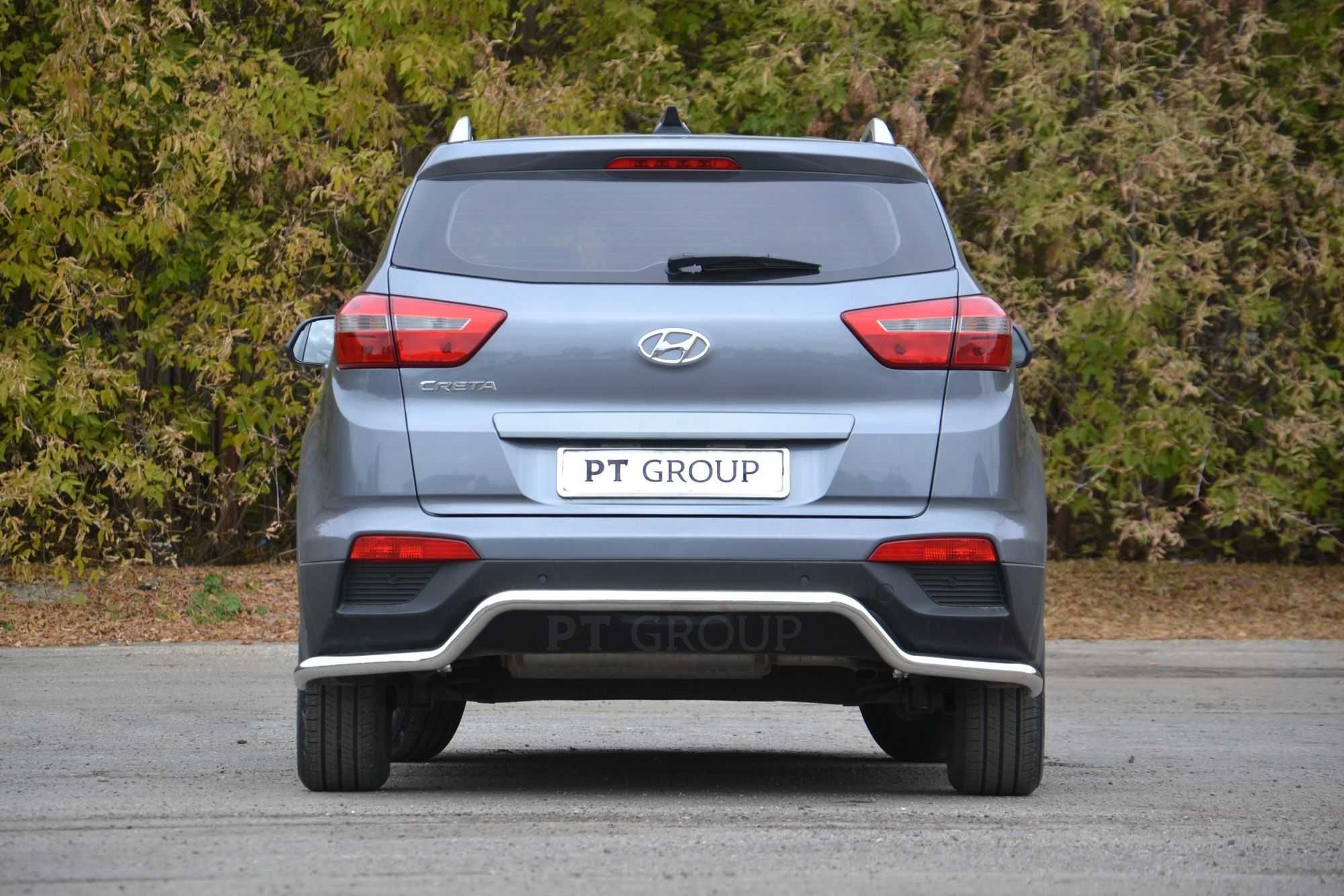 Защита заднего бампера "Волна" для HYUNDAI Creta от 2016 до 2020 г.в.