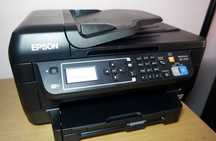 МФУ Epson WF-2750 СНПЧ с чернилами/двухсторн печать/автоподатчик/wi-fi