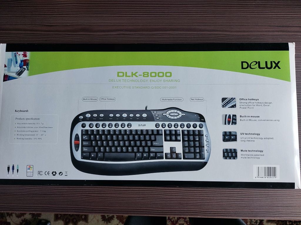 Клавиатура Delux DLK-8000