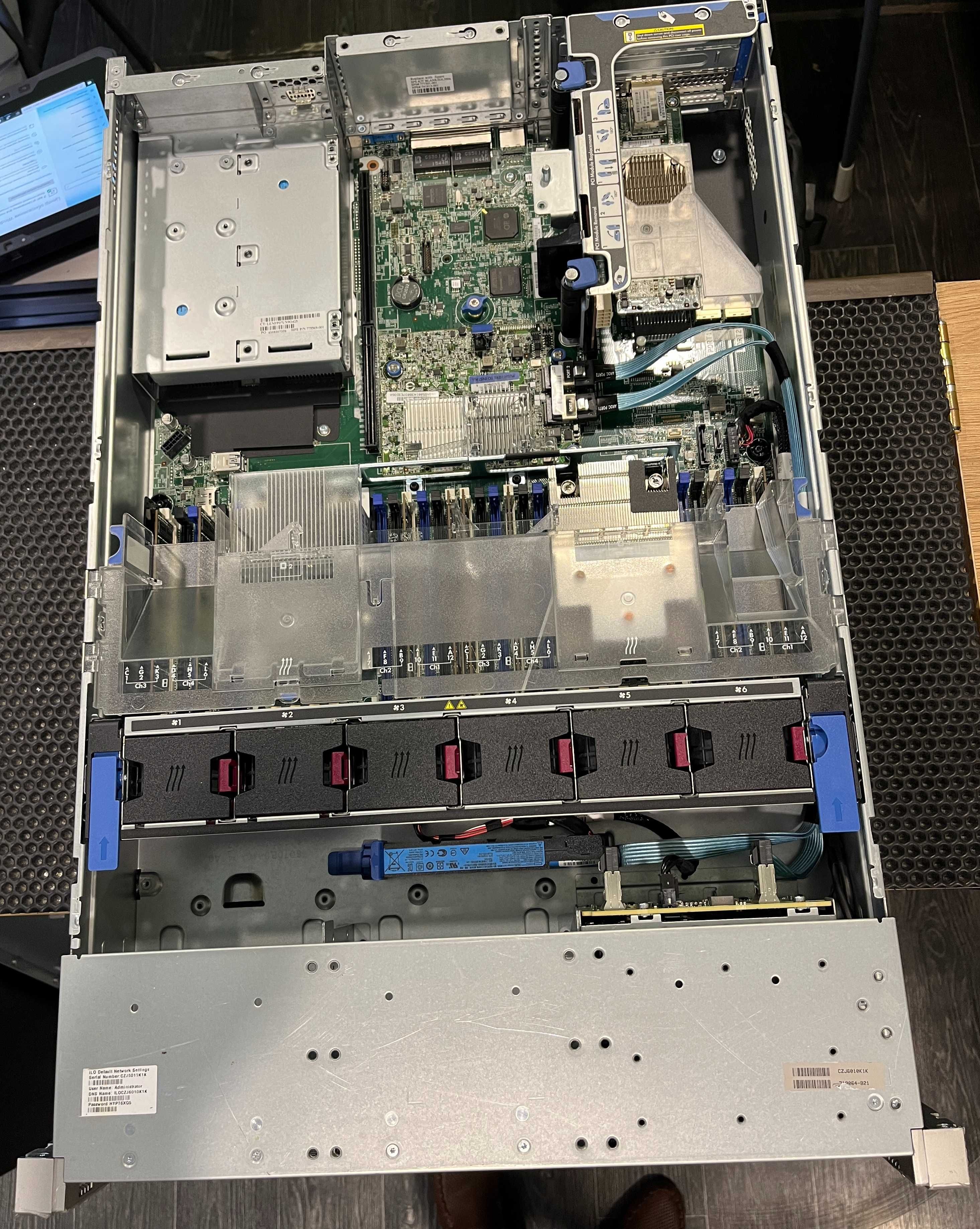 HP PROLIANT DL380 G9. Xeon E5-2670 v3 x2. RAM 128 GB/HDD 1,2 TB * 4pcs