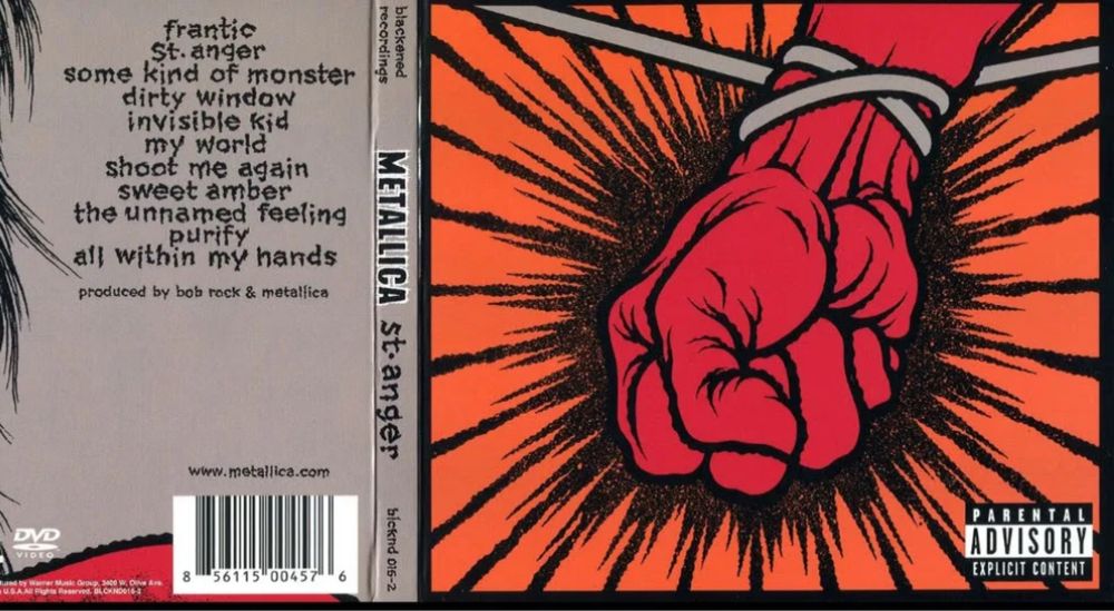 Восьмой Студийный альбом Metallica - St. Anger