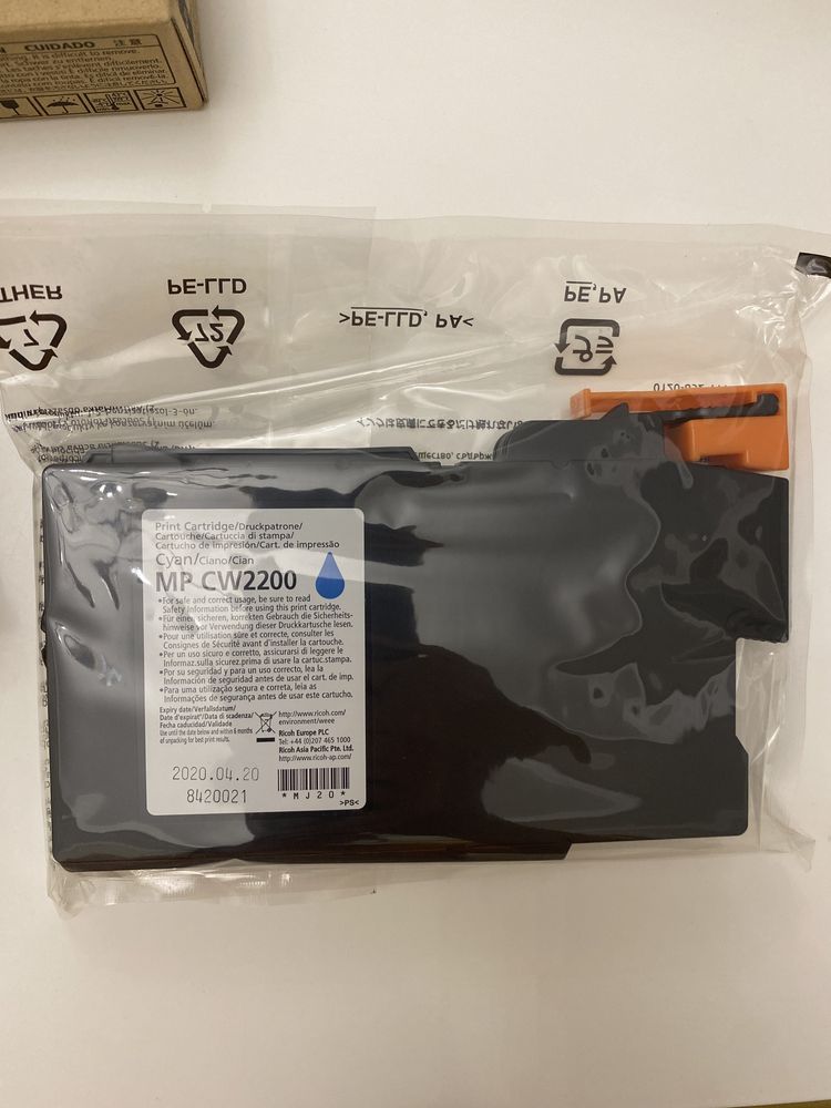 Продам новые Картриджы Ricoh print cartridge MP CW2200