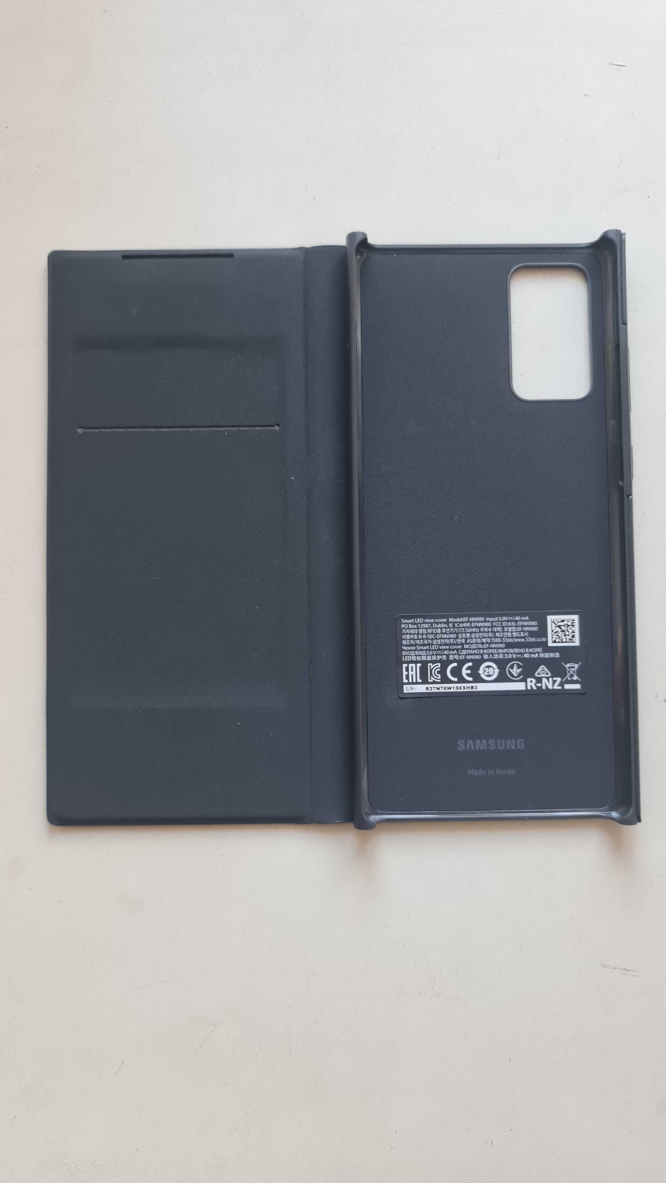 Смарт чехол оригинал Samsung Note20