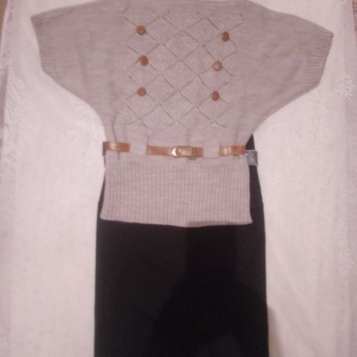 платья, юбка черная, безрукавка, кофточка