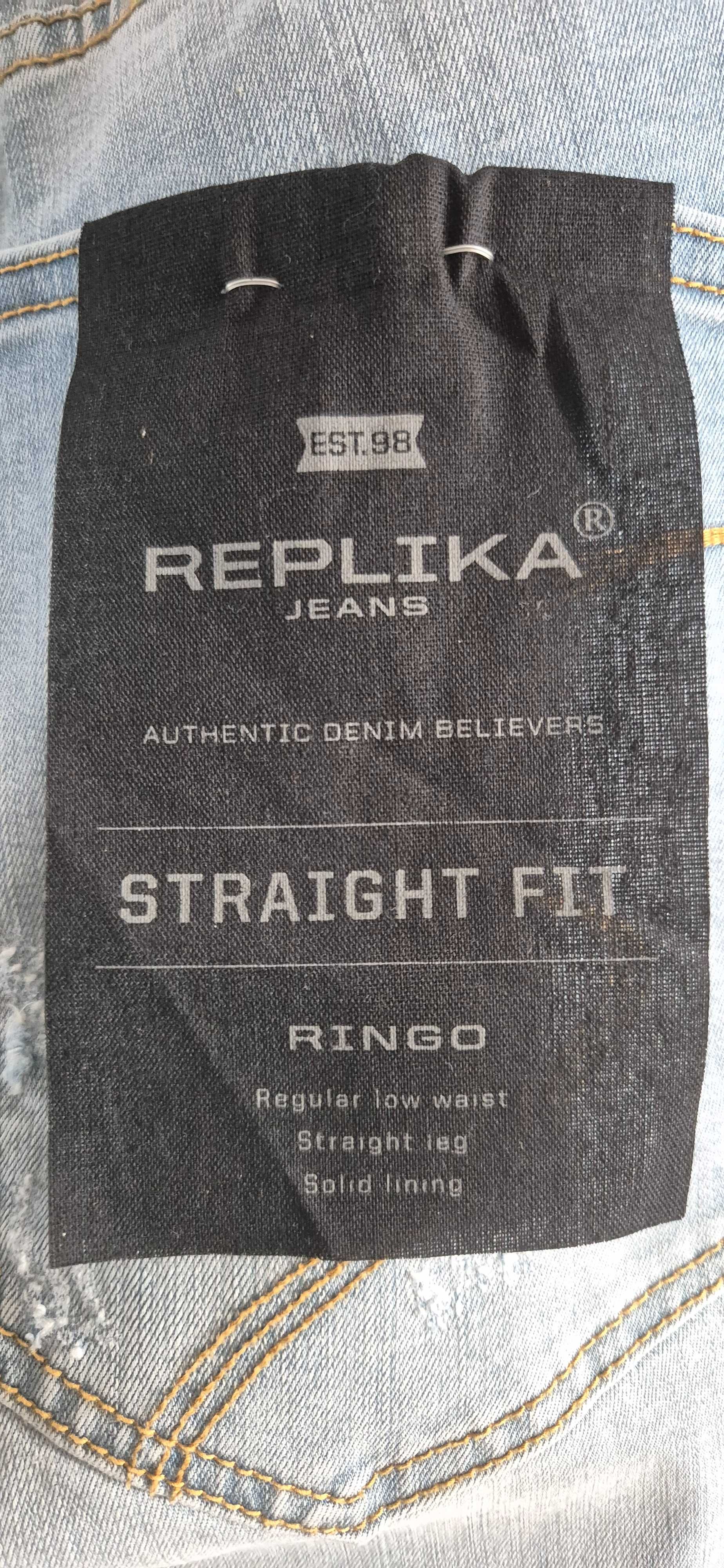 Мужские джинсы новые с этикетками размер 54 Replika Jeans