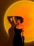 Sunset lamp напольная лампа для съемки продам led атмосфера вайб