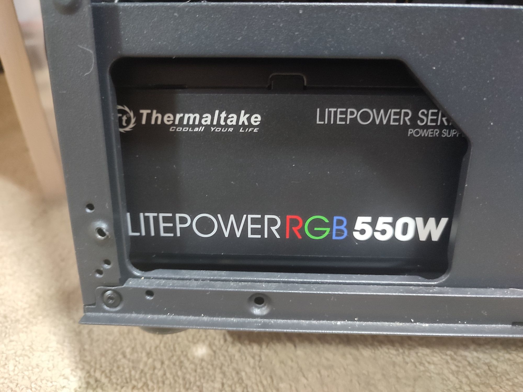 Продаю комплект: i5‑12400 + кулер ID‑COOLING + БП Thermaltake 550W RGB