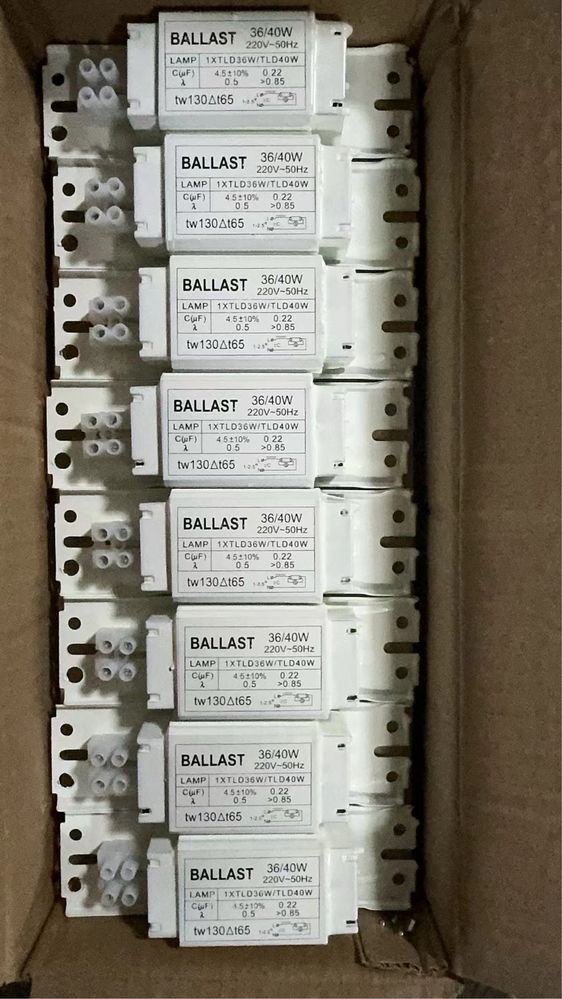 Ballast for t8 36w tube/ Дроссель для люминесцентных ламп т8 36w