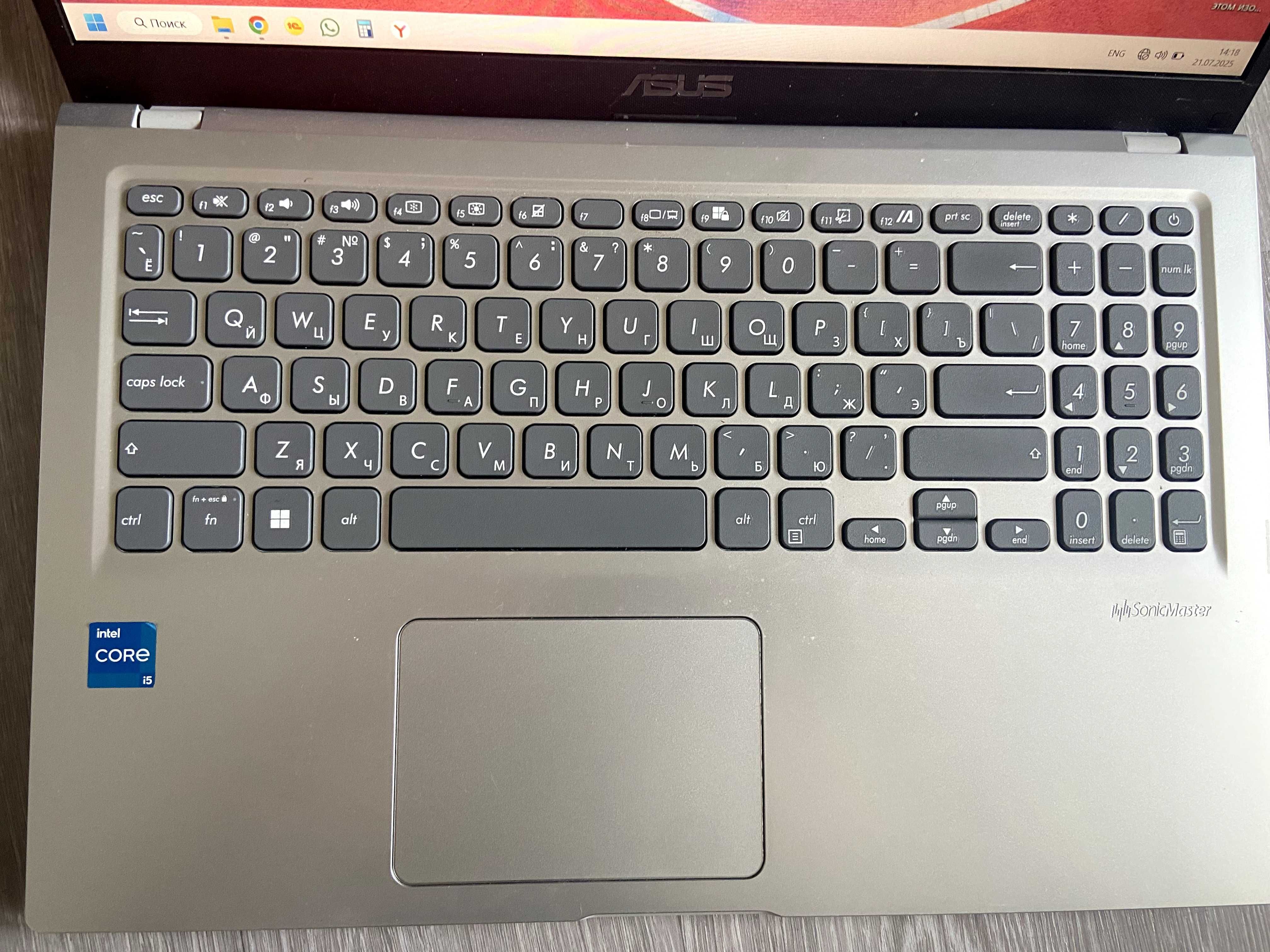 Продаются ноутбуки: Asus X515EA (3 шт) и HP 15s (2 шт)
