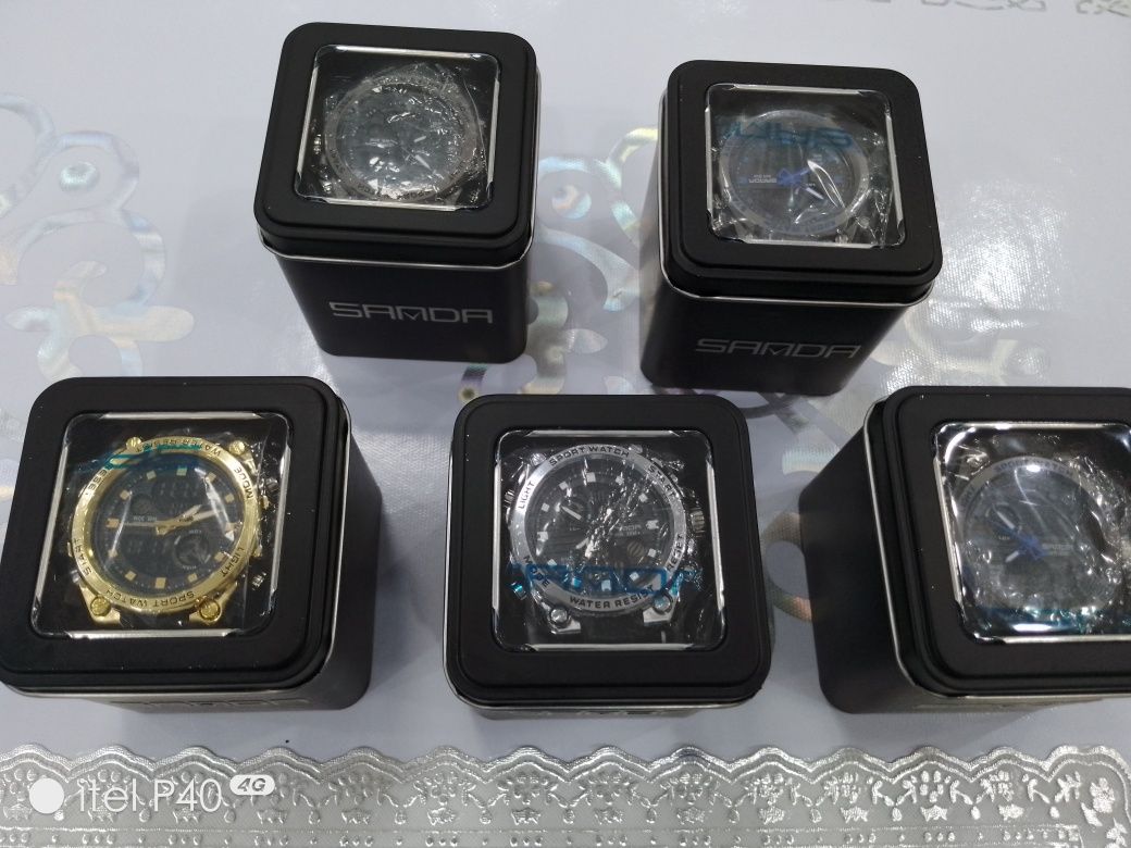 Спортивные новые часы Sanda 739 обменяю или продам..