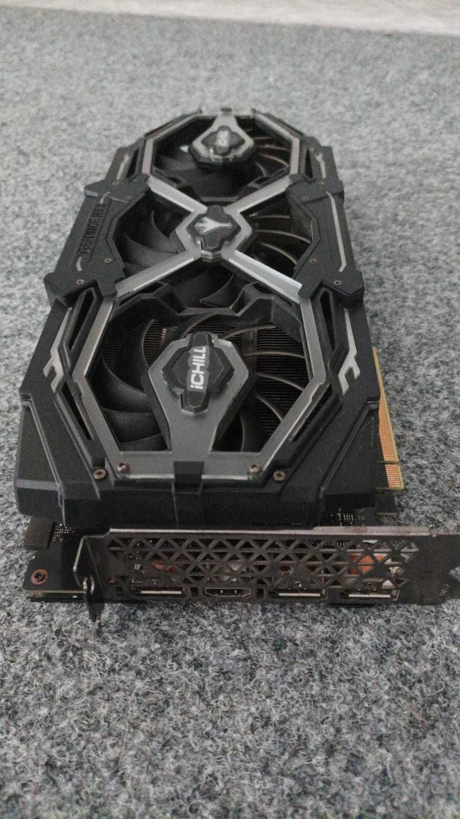 Продается мощная видеокарта iCHHIL INNO3D RTX 2070 super 8Gb