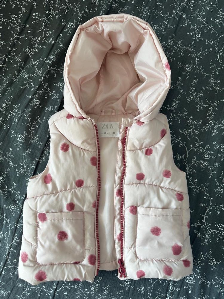 Zara жилетка для девочки 2-3 года 98 см