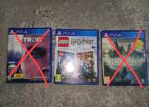 Три игры на приставку ps4