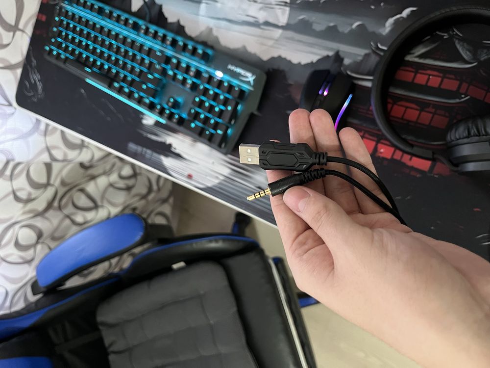 Продам игровые наушники COLUSI C500