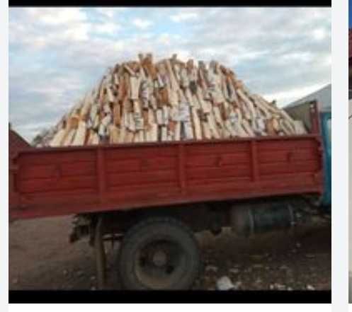Продаём дрова Колотые пять кубов и больше