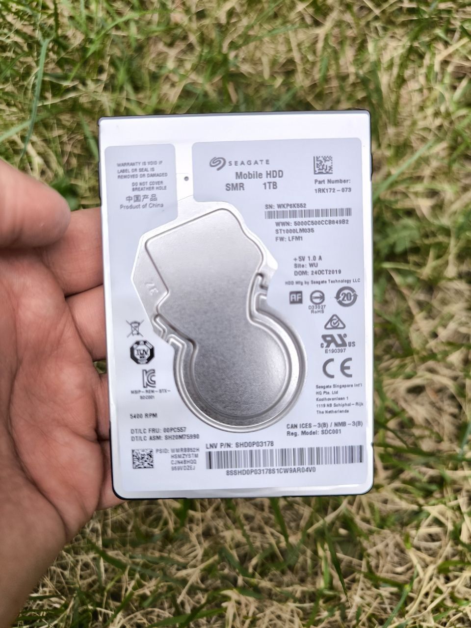 Жёсткий диск для ноутбука HDD Seagate 1TB