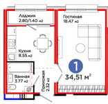 Продам 1 комн квартиру в г. Астана