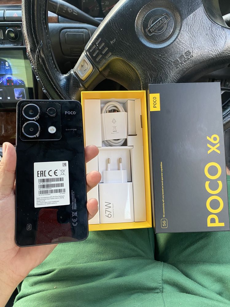 X6. 5G.  Poco новый. 8/256
