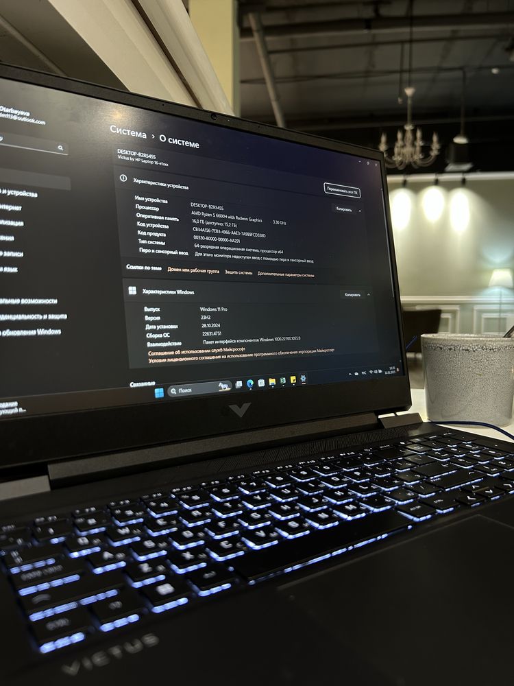 Продам ноутбук HP Victus 16