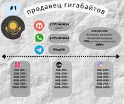 Гегабайт ГБ Beeline Activ Tele2