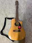 12-струнная электроакустическая гитара Fender CD-60SCE 12-string Nat!