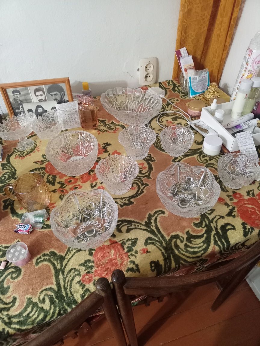 Продам хрустальную посуду ( новое)