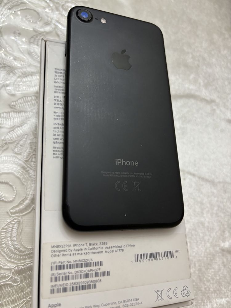 Продам iPhone 7 32гб