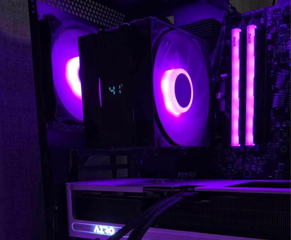 Башенный кулер на процессор Deepcool AG400 Digital Plus